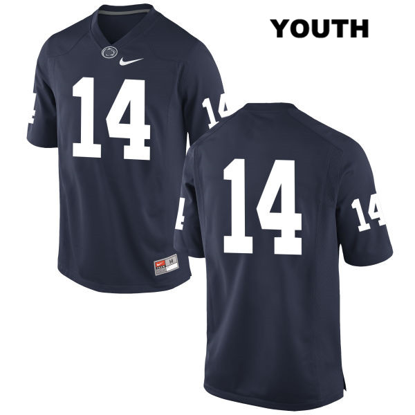 NCAA Nike Youth Penn State Nittany Lions Sean Clifford #14 College Football Authentic No Name Navy Stitched Jersey HHY4598KZ